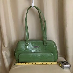 Rosetti “Vegan Alligator “ green bag